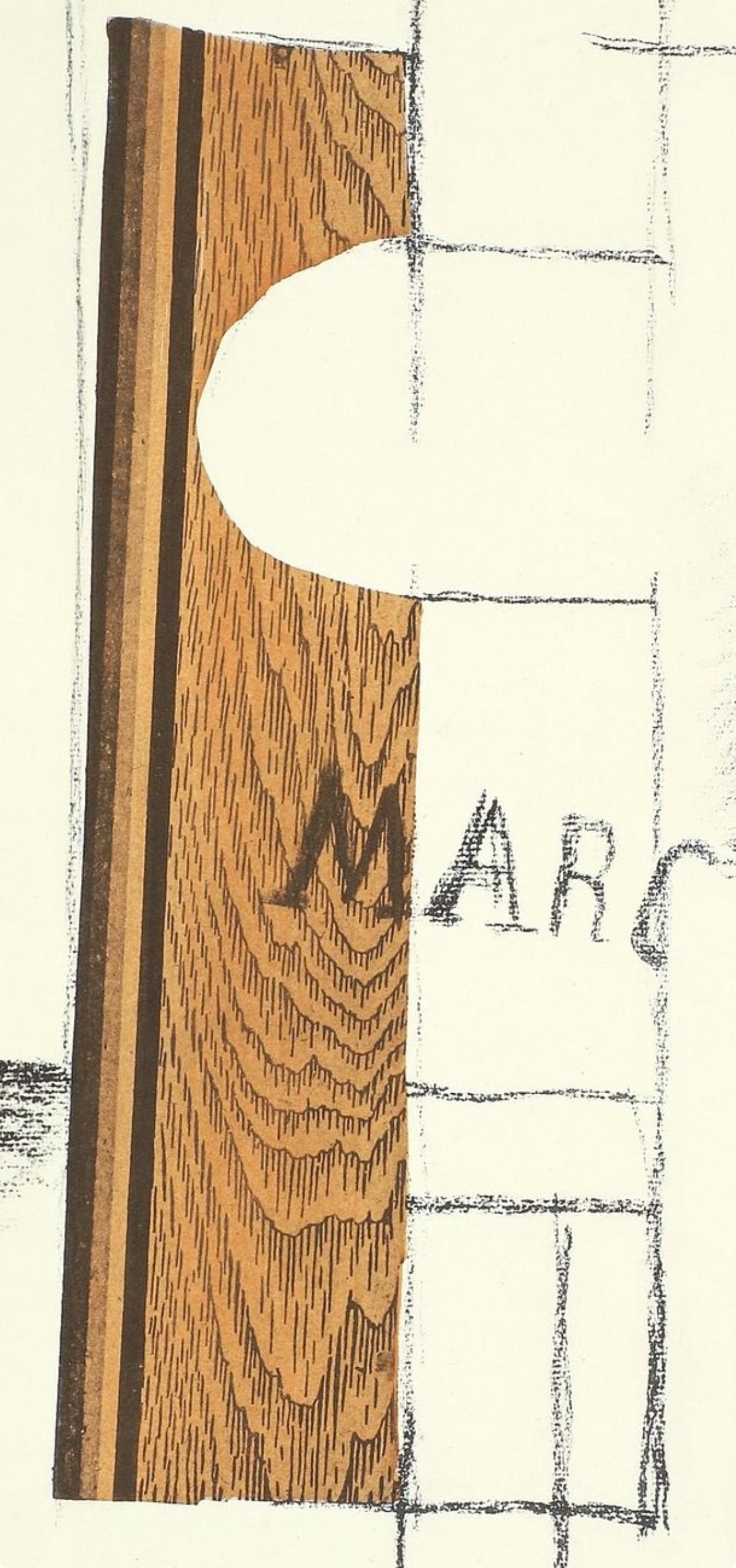 Georges Braque, La Bouteille de Marc, XXe siècle, Limited Edition Lithograph