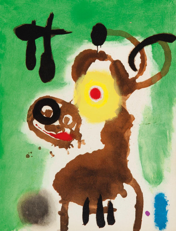 Joan Miró, Composition (Cramer 69; Dupin 292; Mourlot 286-294), Miró 1959-1960, Limited Edition Lithograph