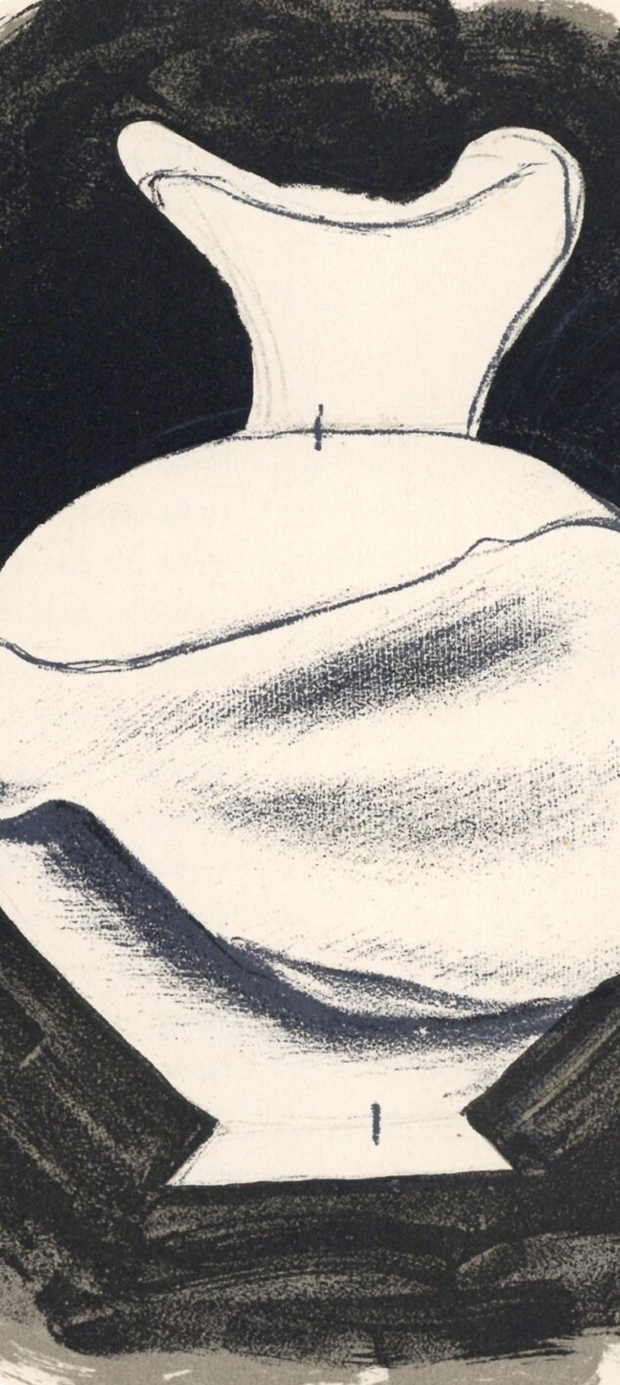 Georges Braque, Nature morte, Derrière le miroir, Limited Edition Lithograph