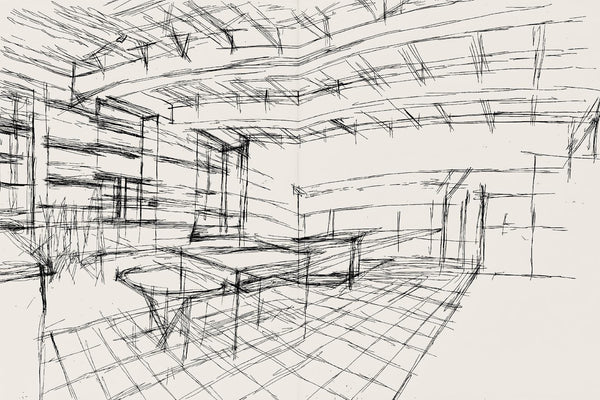 Jacques Villon, Composition (Ginestet/Pouillon 42-64), Hésiode, Les Travaux et les Jours, Limited Edition Etching