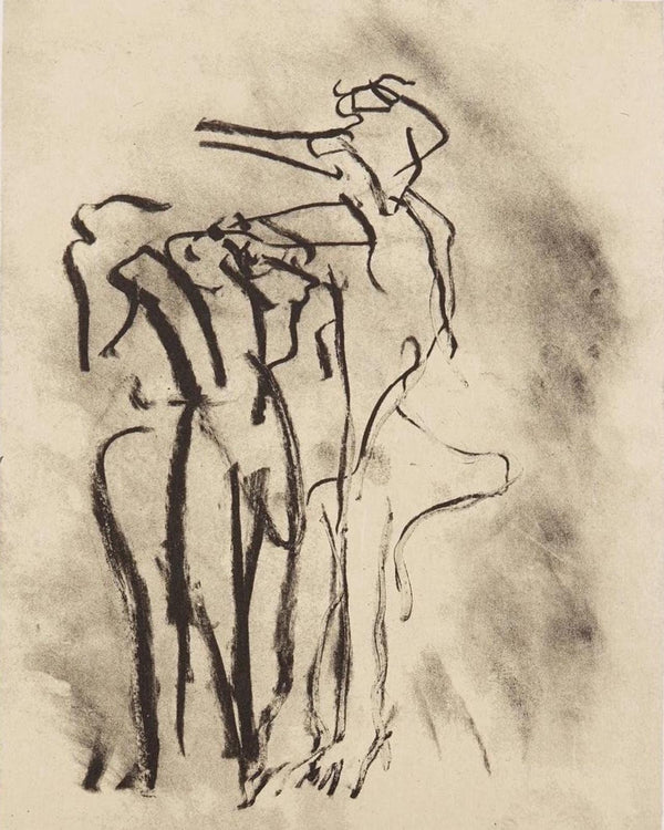 Willem de Kooning, Composition, Poems, Limited Edition Lithograph