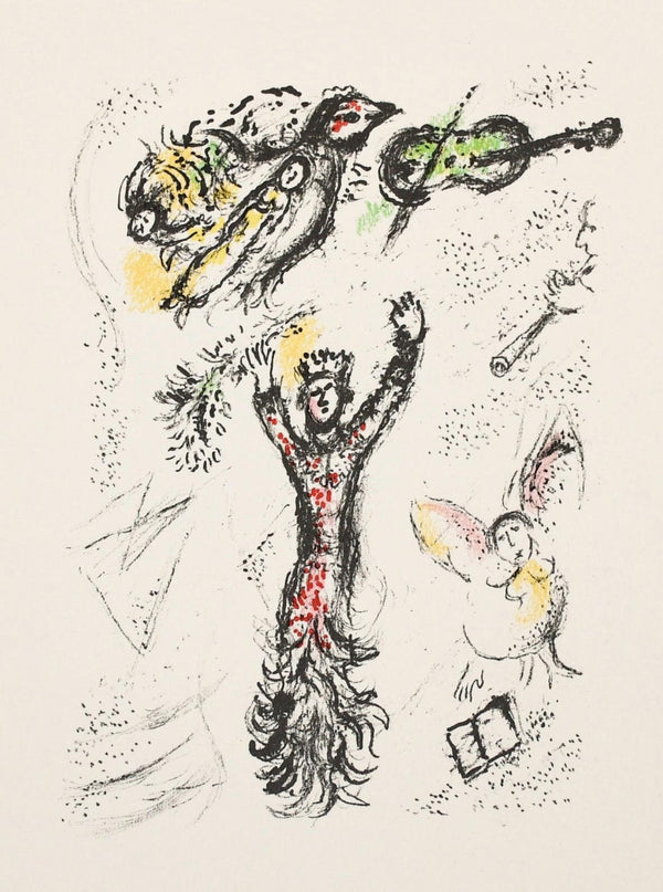 Marc Chagall, Composition (Mourlot 668-677), La Féerie et Le Royaume, Limited Edition Lithograph