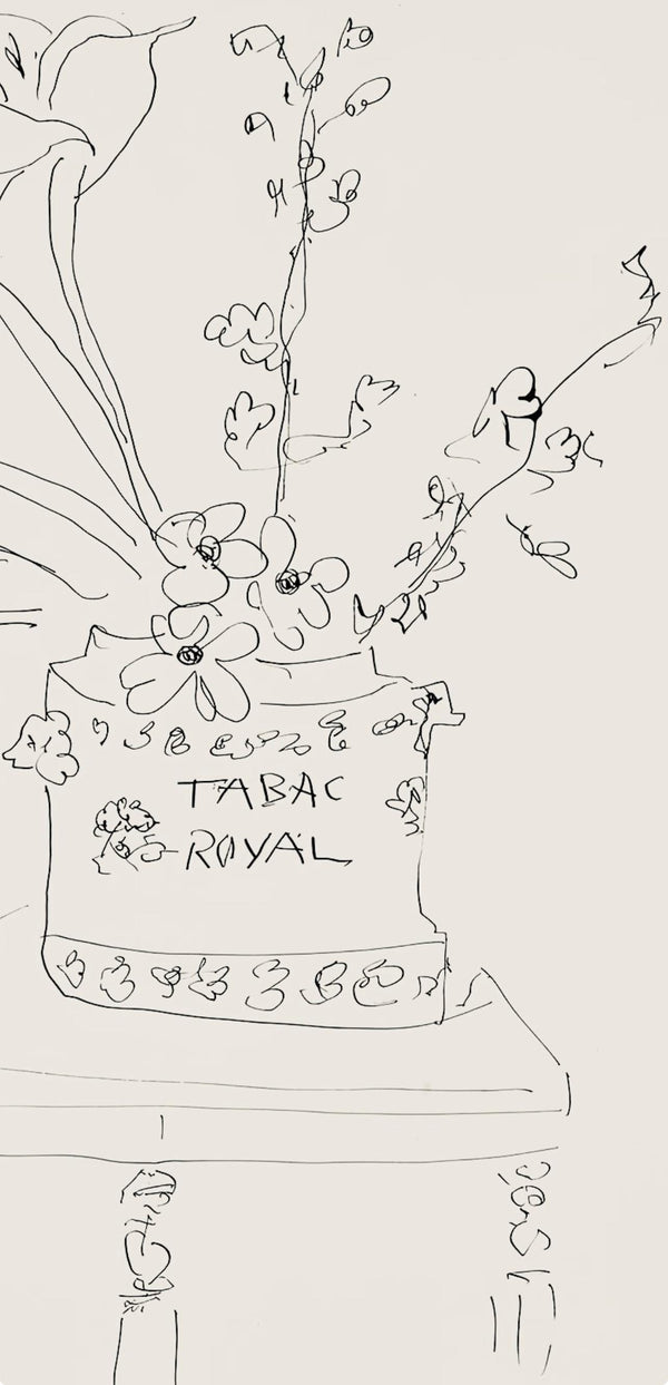 Henri Matisse, Série N Gc'S, var. 2 (Duthuit 9), Henri Matisse, Dessins, Thèmes et variations, Limited Edition Lithograph