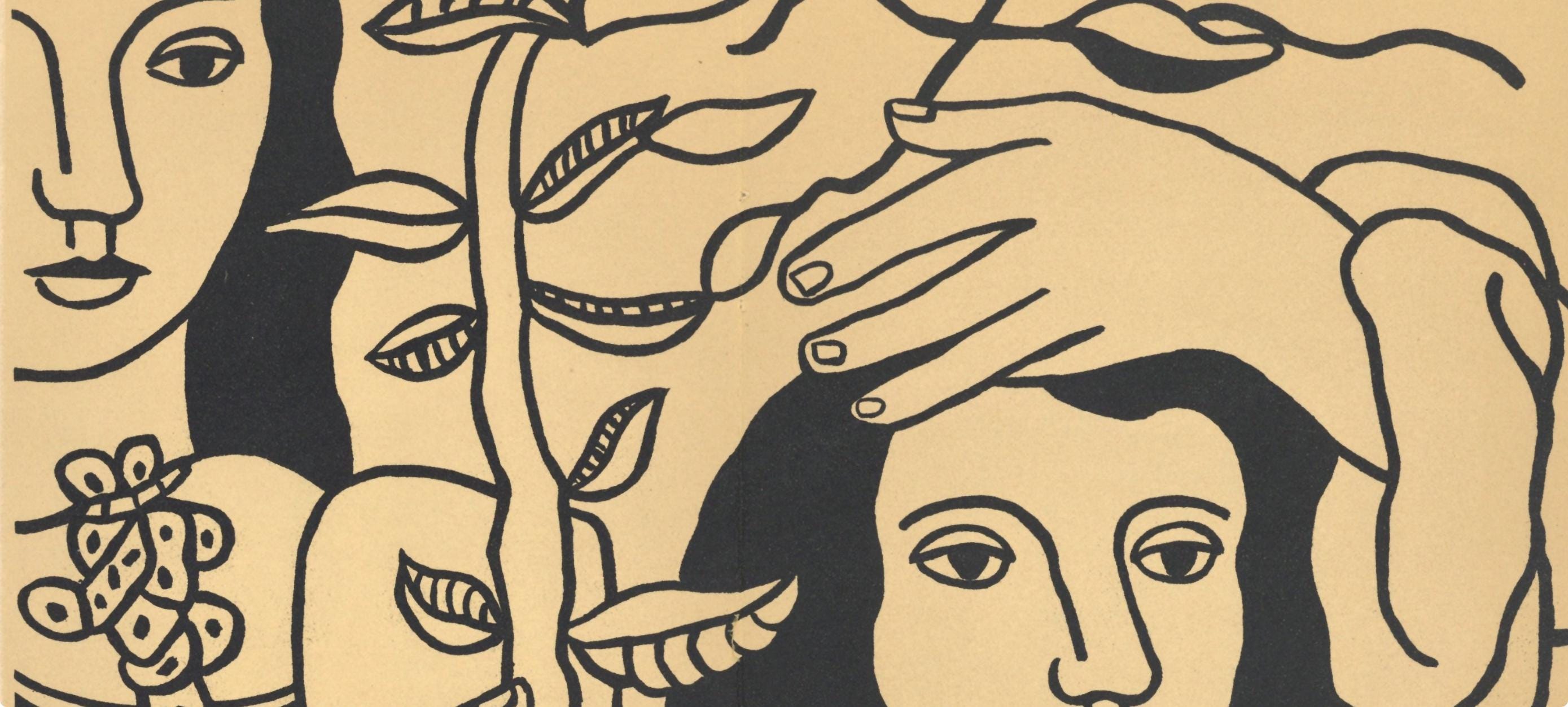 Fernand Léger, Composition, Mon ami Léger, Limited Edition Lithograph