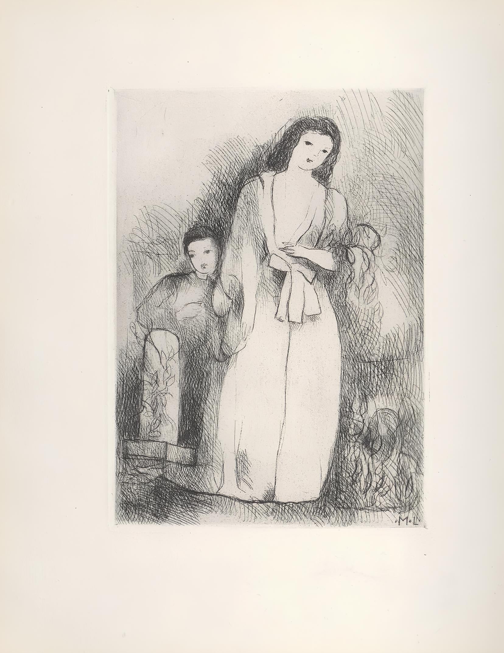 Marie Laurencin, Composition, Antarés, Limited Edition Etching