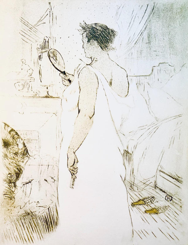 Henri de Toulouse-Lautrec, Composition, Images de Lautrec, 21 Planches en Couleurs, Collezione dell'Obelisco, Limited Edition Lithograph