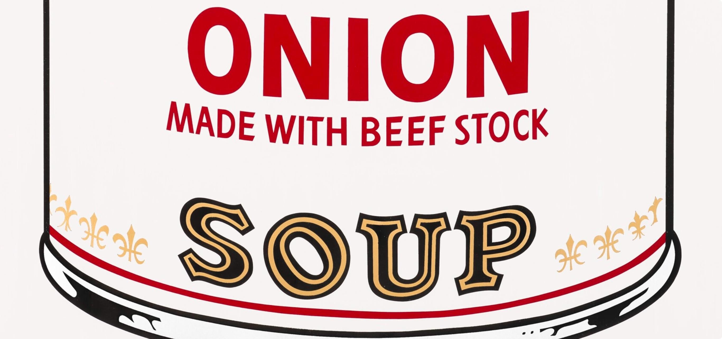 Andy Warhol, Campbell’s Soup, Onion, Official Edition, Sunday B. Morning, Silkscreen