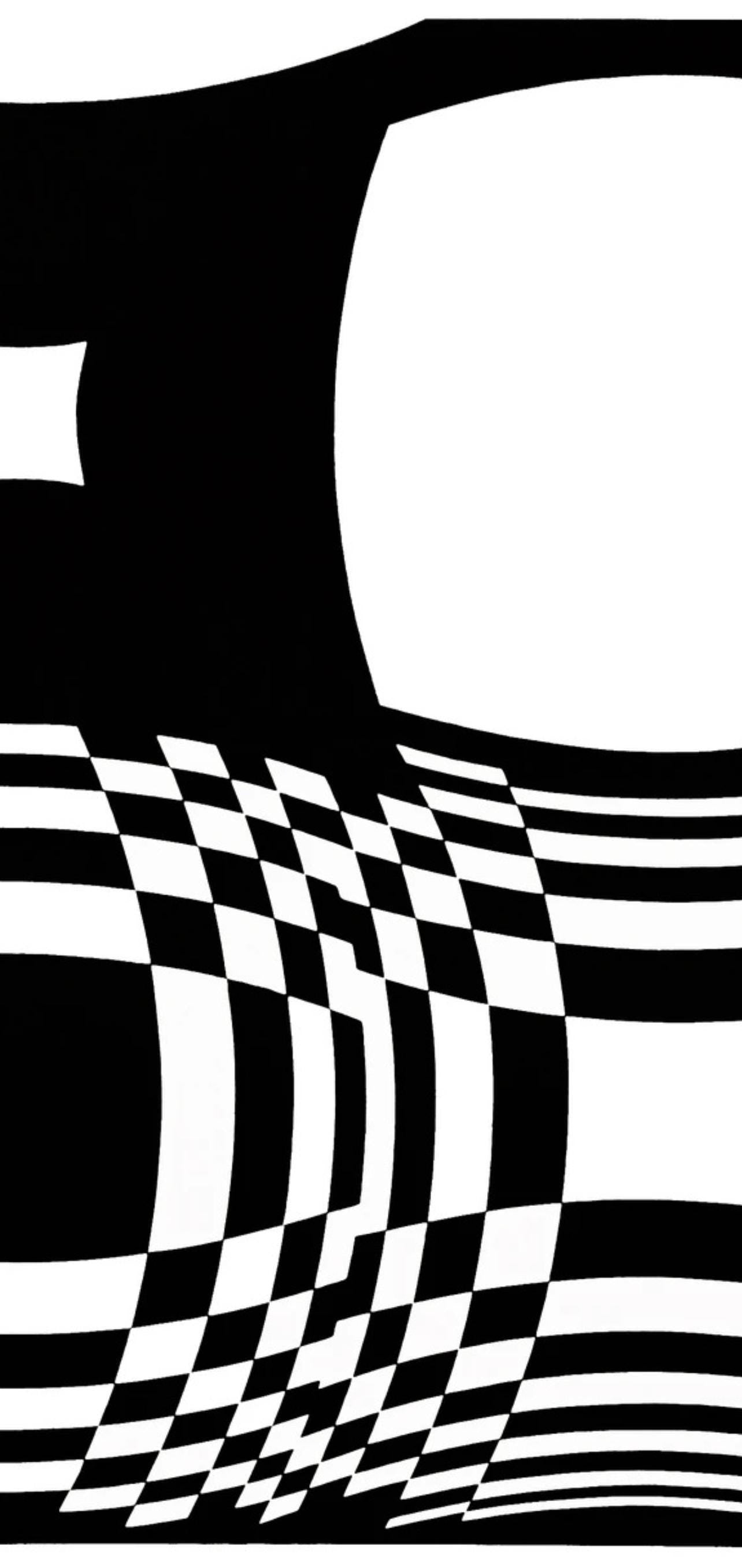 Victor Vasarely, Composition, Croisées, Limited Edition Héliogravure