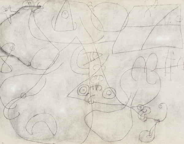 Joan Miró, Composition (Cramer 69; Dupin 292; Mourlot 286-294), Miró 1959-1960, Limited Edition Lithograph