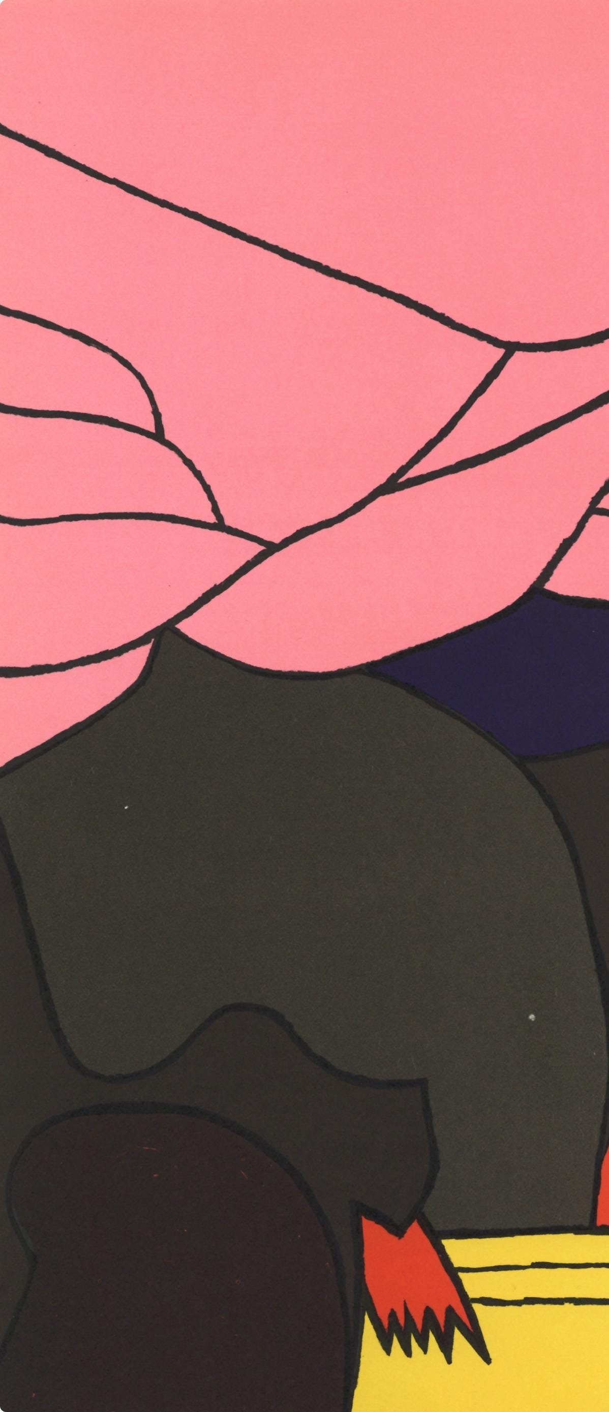 Joan Gardy-Artigas, Composition, Hommage à Aimé et Marguerite Maeght, Derrière le miroir, Limited Edition Lithograph