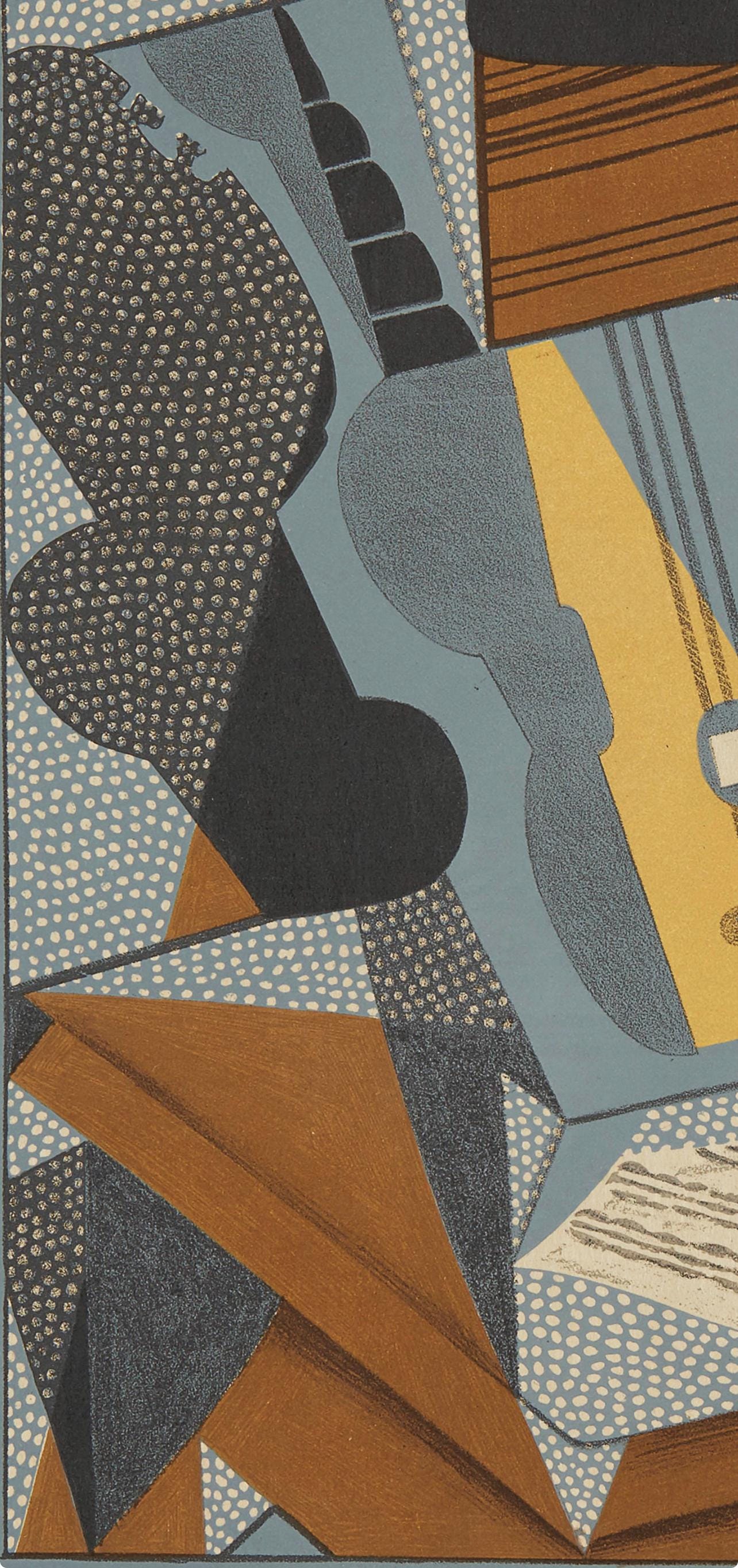 Juan Gris, Guitare (Kahnweiler 1969), Au Soleil du Plafond, Limited Edition Lithograph