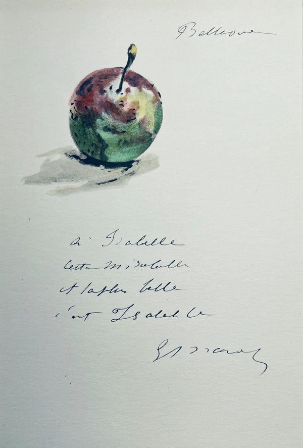 Édouard Manet, Composition, Édouard Manet, Letters with Aquarelles, Limited Edition Lithograph