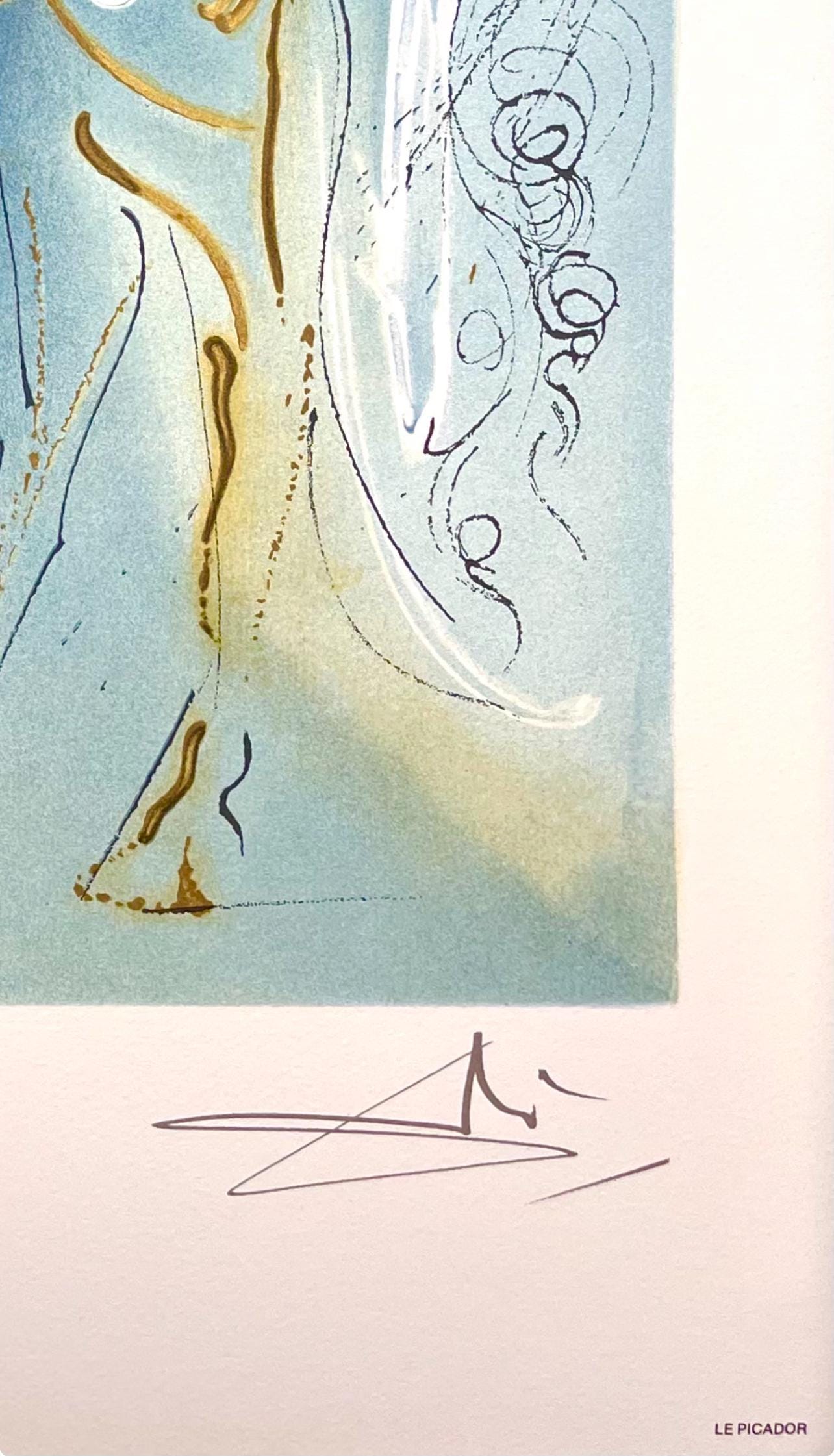 Salvador Dalí, Picador, Les Chevaux de Dalí, Limited Edition Lithograph