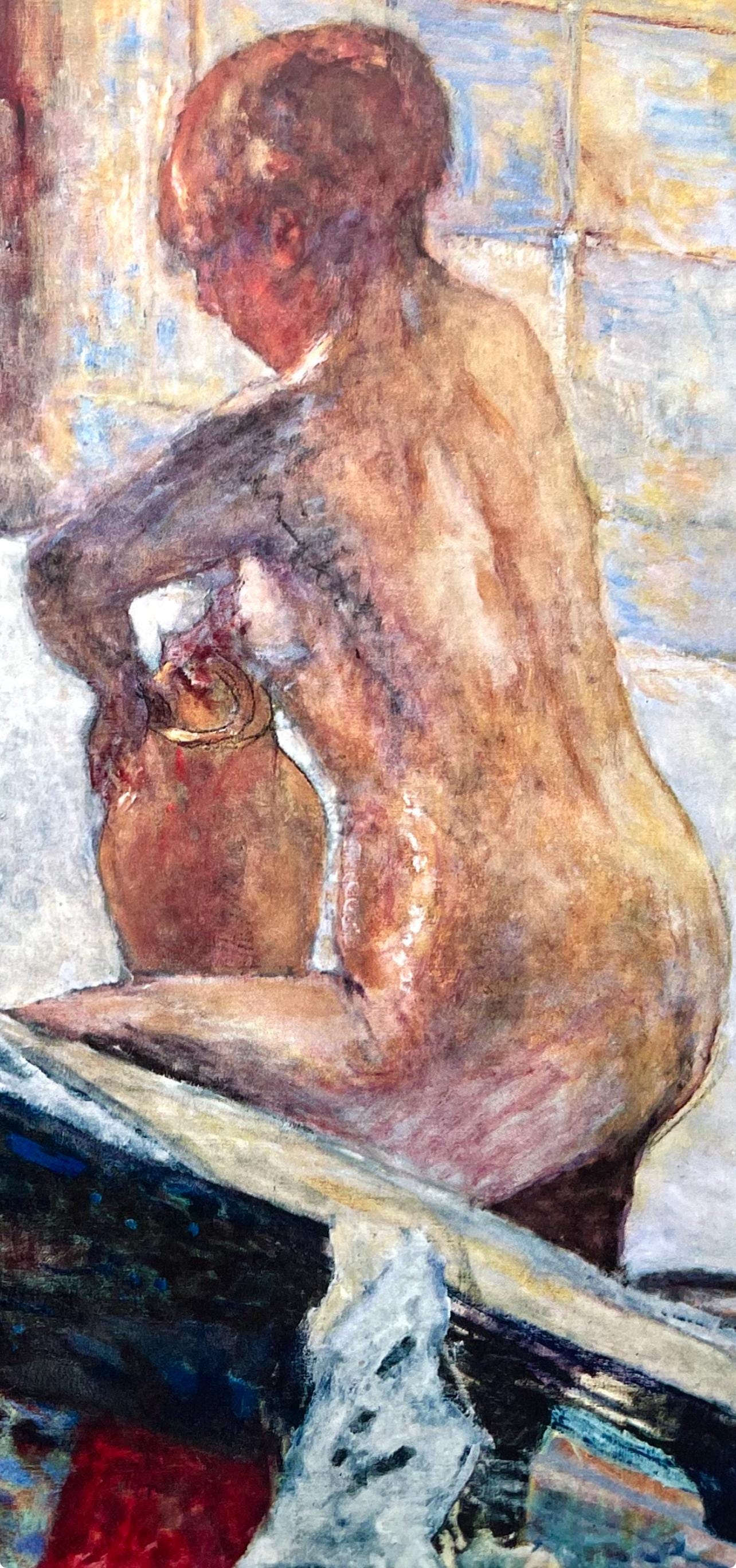 Pierre Bonnard, Composition, Derrière le miroir, Limited Edition Lithograph