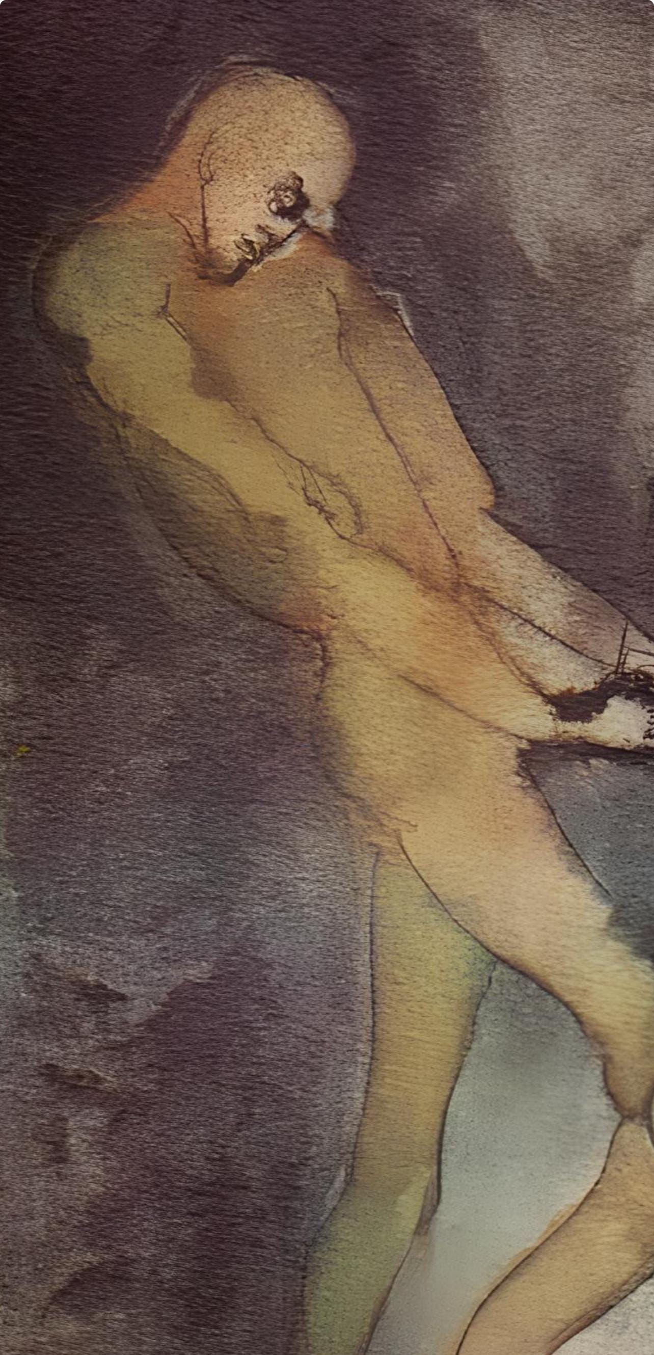 Léonor Fini, Composition, Histoire d'O, Limited Edition Lithograph