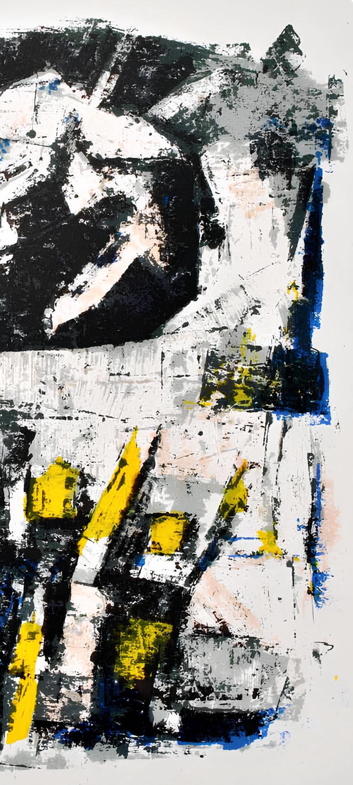 Orlando Pelayo, Composition, Œuvres complètes d'Albert Camus, Limited Edition Lithograph