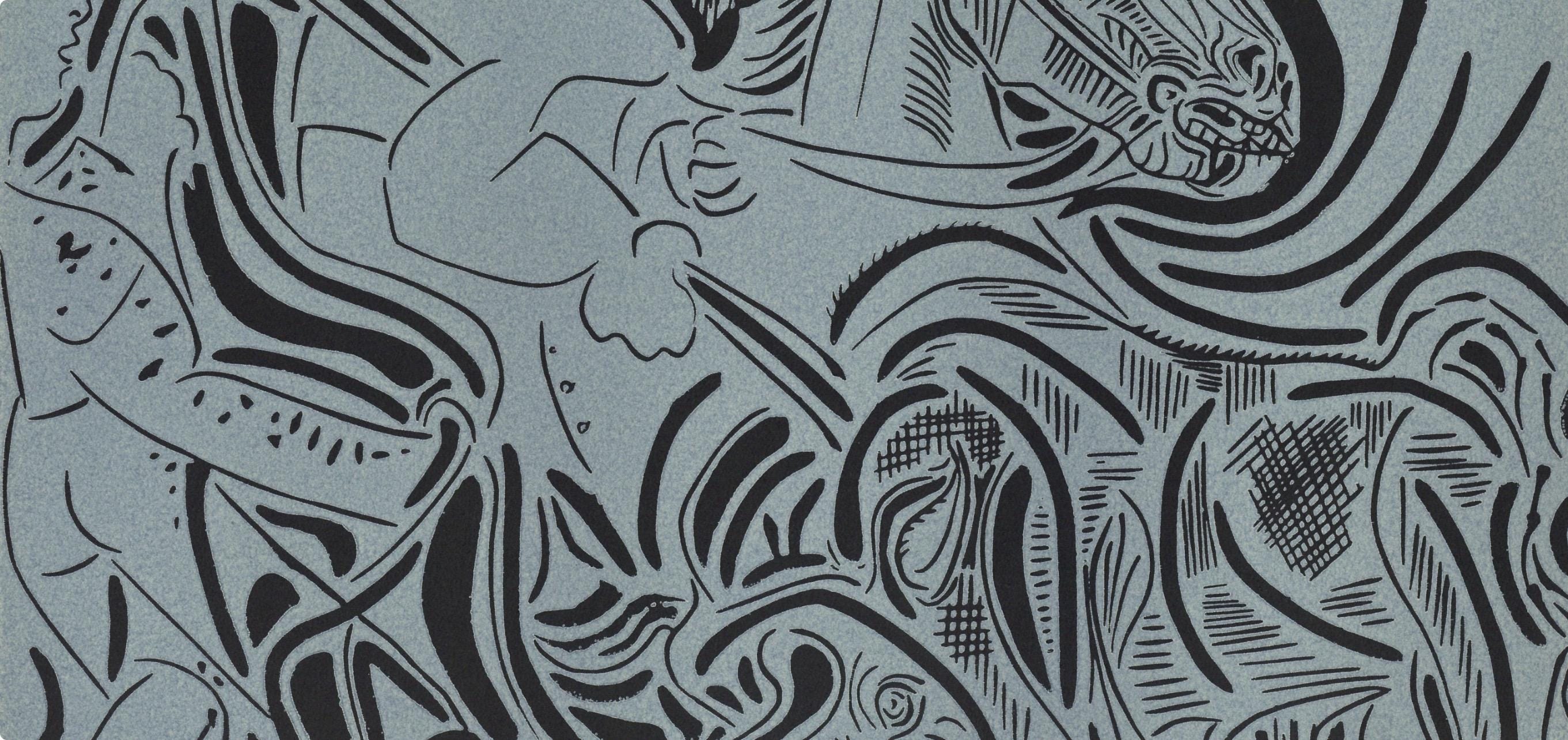Pablo Picasso, Lance III (Orozco 214), Grabados al linóleo, Limited Edition Linocut