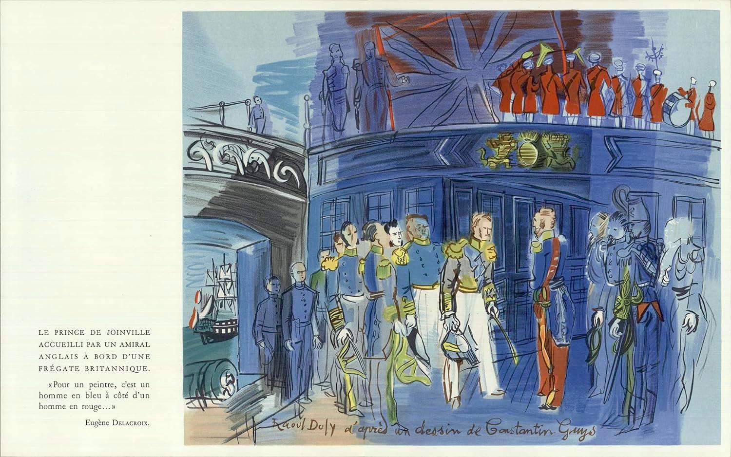 Raoul Dufy, Le Prince de Joinville, Lettre à mon peintre Raoul Dufy, Limited Edition Lithograph