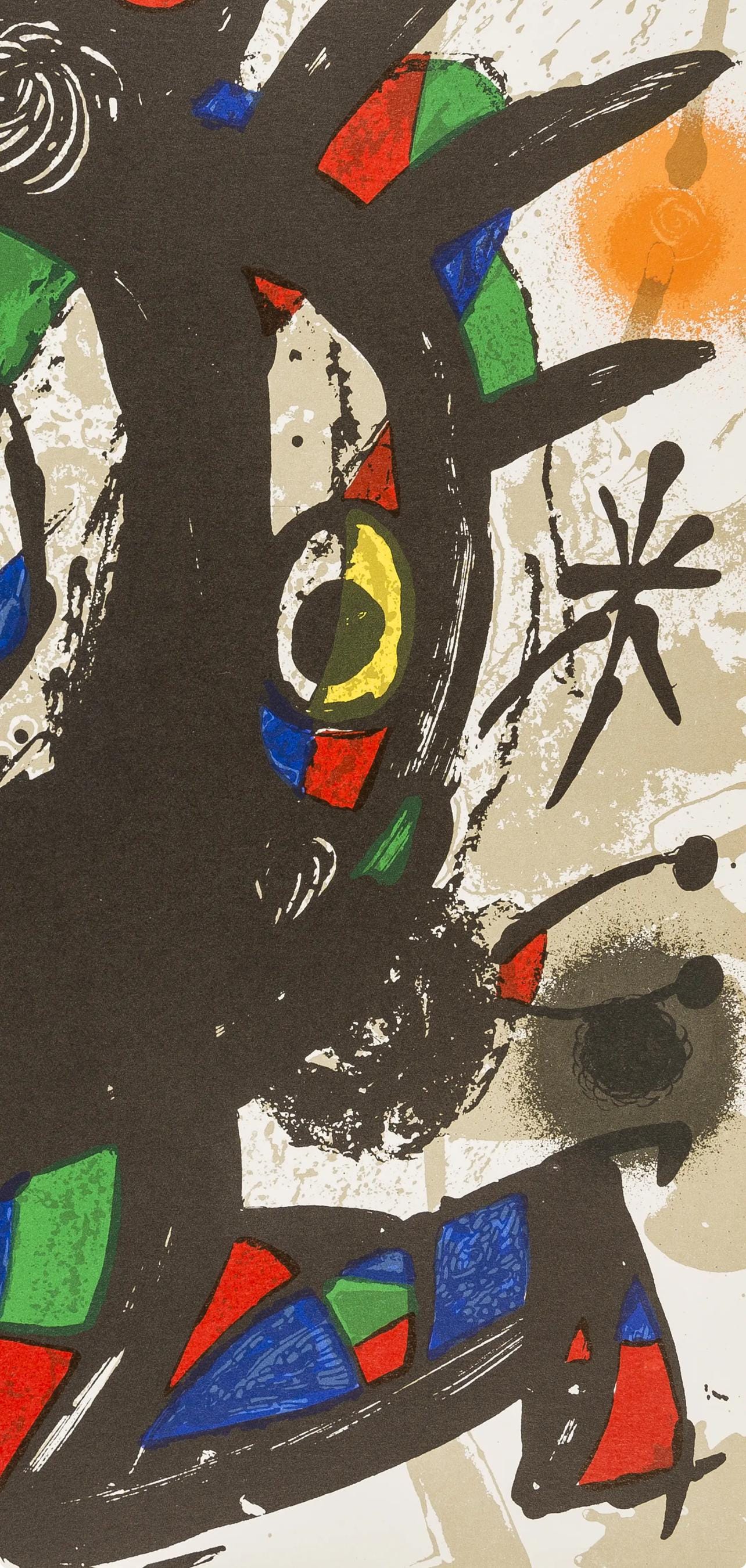 Joan Miró, Composition, (Cramer 230; Mourlot 1115), Joan Miró Lithographs, Limited Edition Lithograph