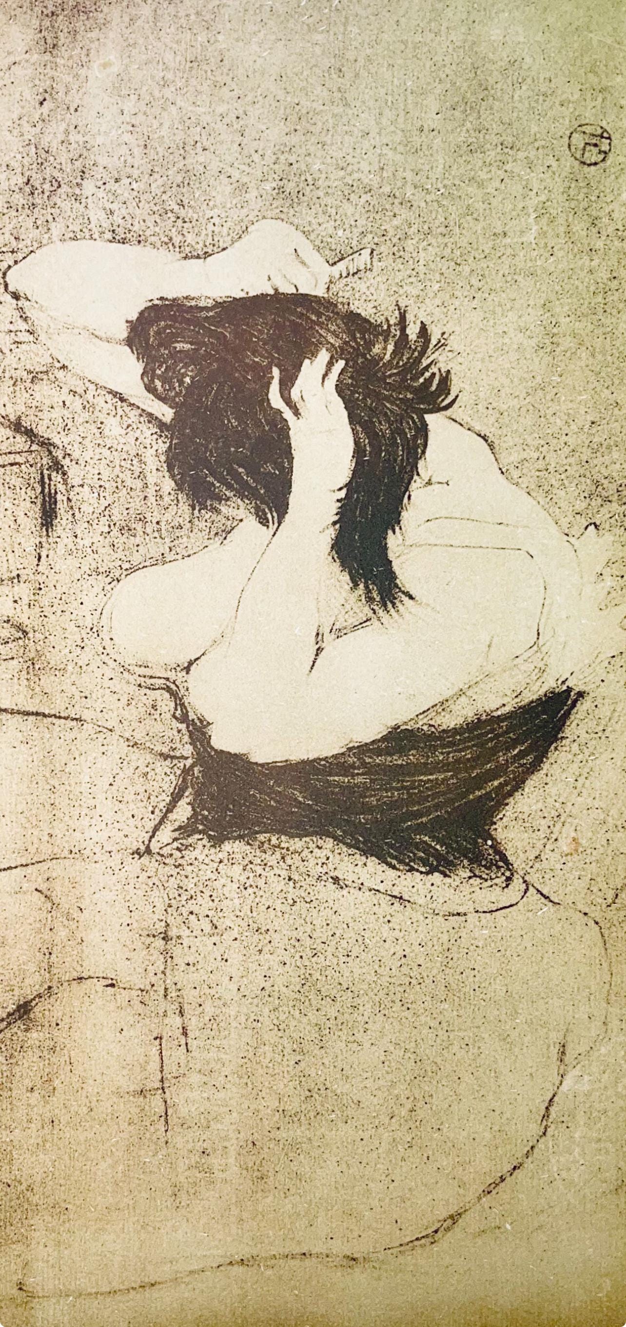 Henri de Toulouse-Lautrec, Composition, Images de Lautrec, 21 Planches en Couleurs, Collezione dell'Obelisco, Limited Edition Lithograph