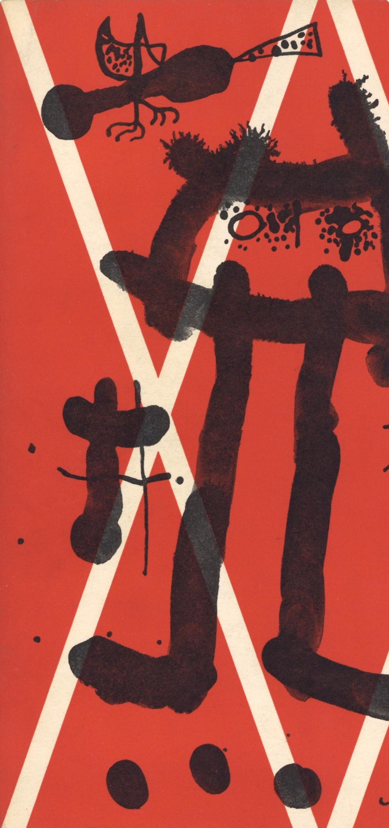 Joan Miró, Composition, XXe siècle, Limited Edition Lithograph