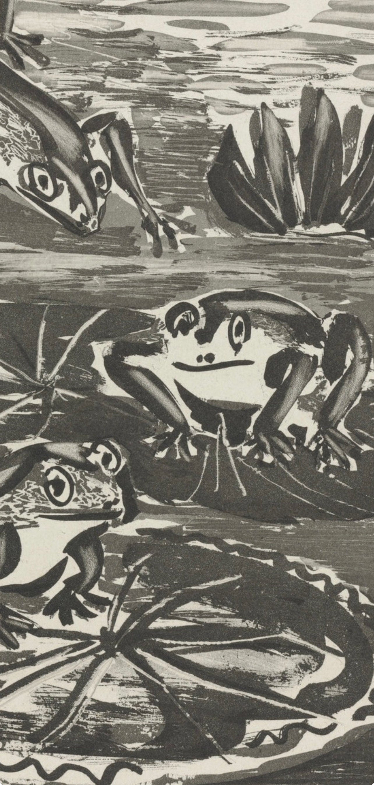 Pablo Picasso, La Grenouille, Histoire naturelle, Limited Edition Lithograph