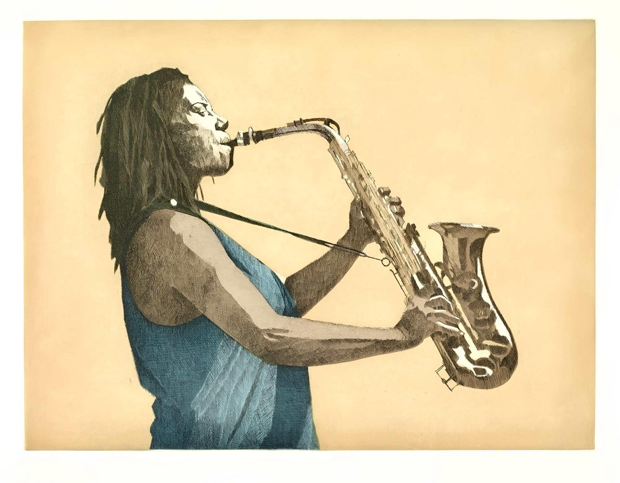 Dean Mitchell, Bathed in Light, Music, Deep Rivers in My Soul, Limited Edition Etching