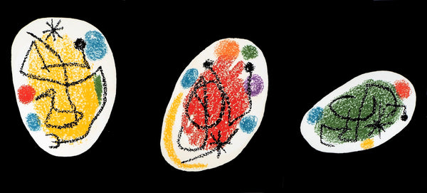 Joan Miró, Composition (Cramer 22; Mourlot 515), XXe siècle, Limited Edition Lithograph