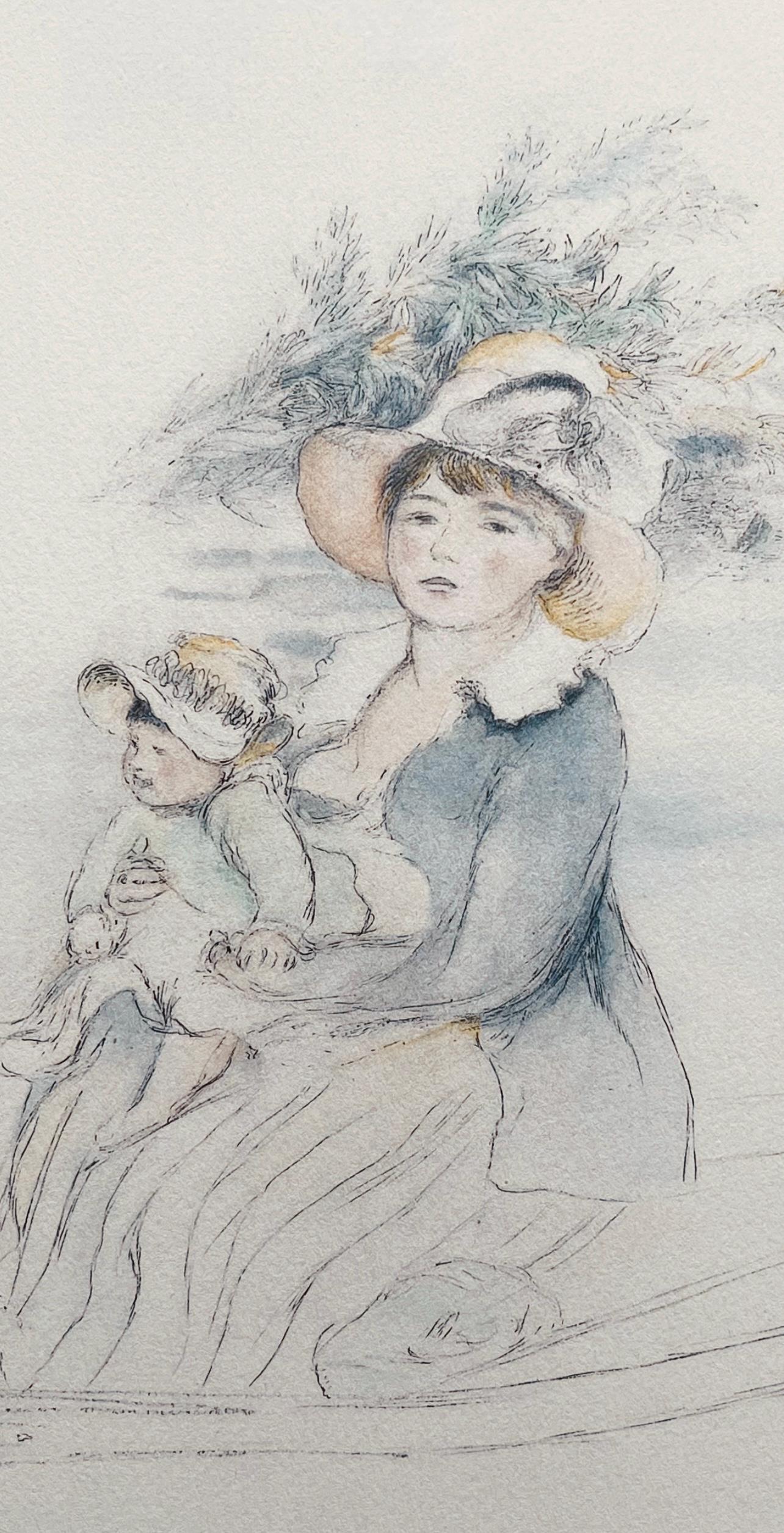 Pierre-Auguste Renoir, Composition, Seize Aquarelles et Sanguines de Renoir, Limited Edition Lithograph