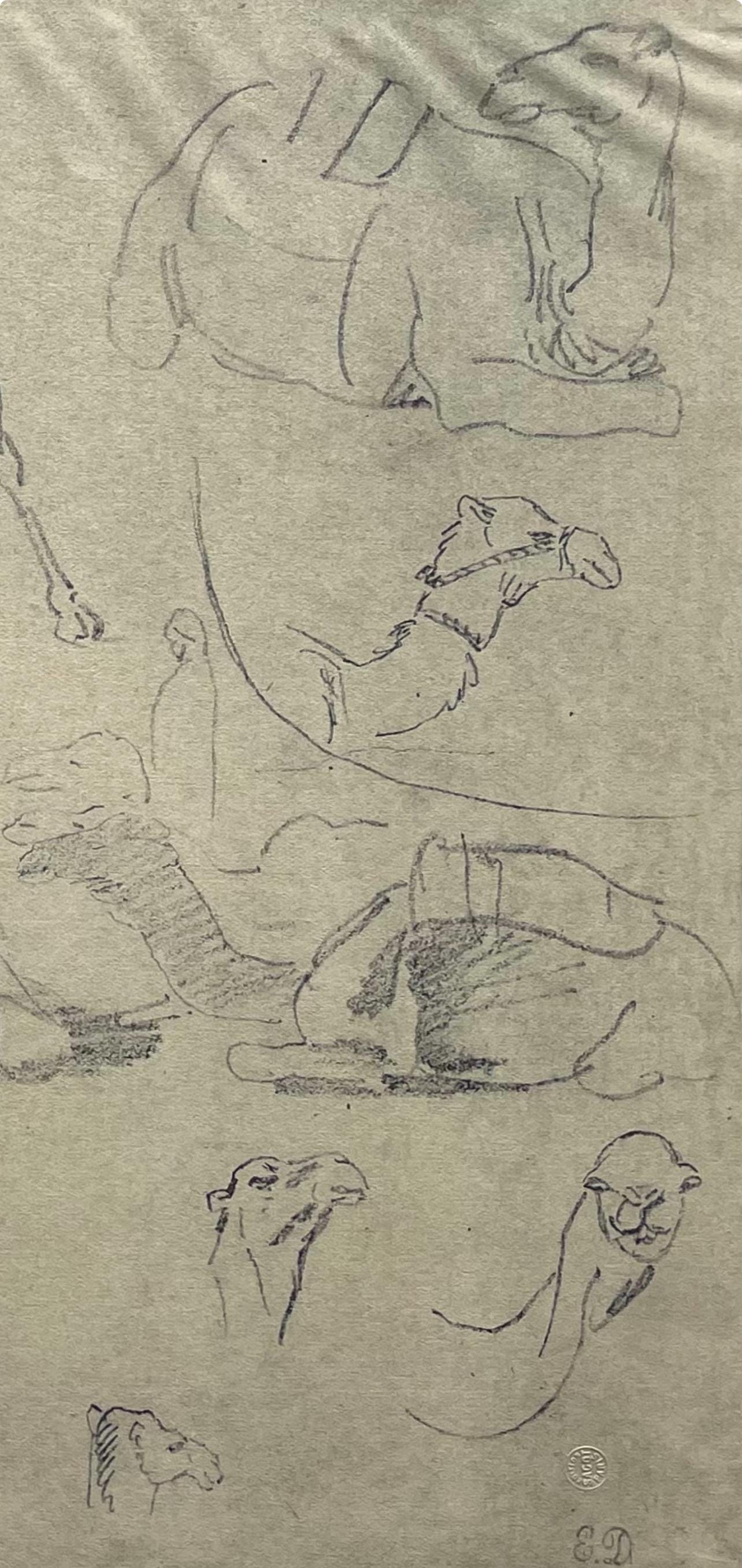 Eugène Delacroix, Composition, Trente et un Dessins et Aquarelles du Maroc, Limited Edition Lithograph