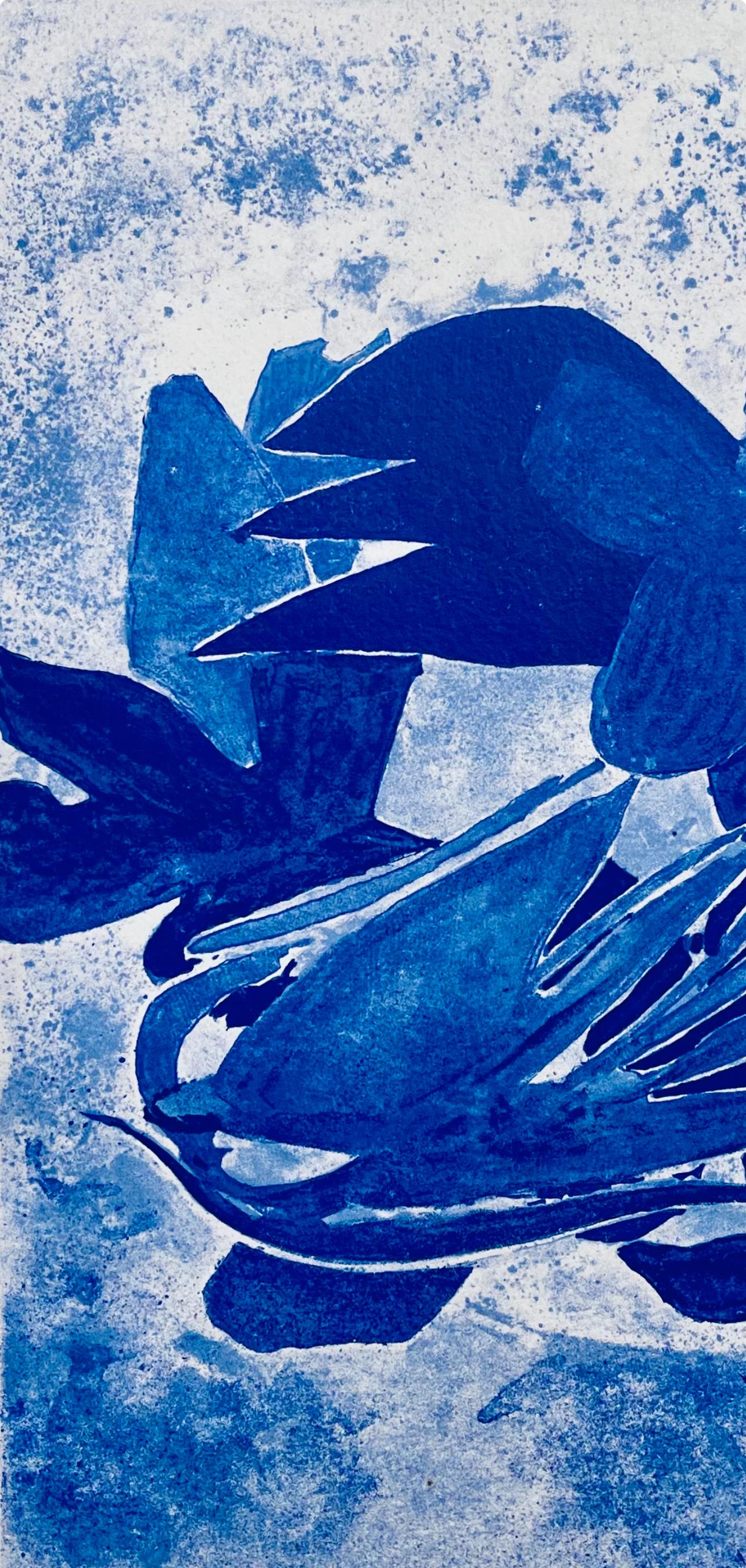 Georges Braque, Composition (Vallier 102), Les Paroles Transparentes, Limited Edition Lithograph