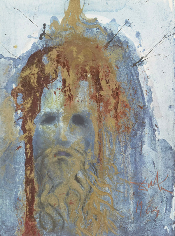 Salvador Dali, Composition (Michler/Löpsinger 1600; Field 69-3), Biblia Sacra, Limited Edition Lithograph