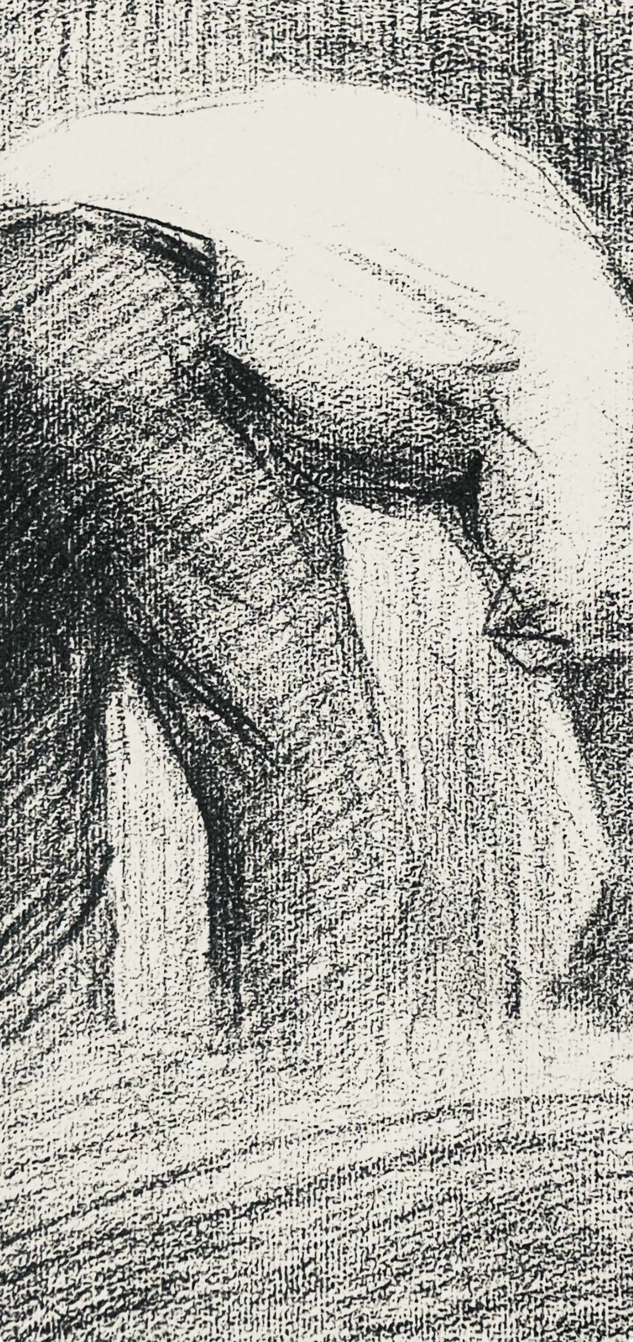 Georges Seurat, Le moissonneur, Seurat, Limited Edition Lithograph