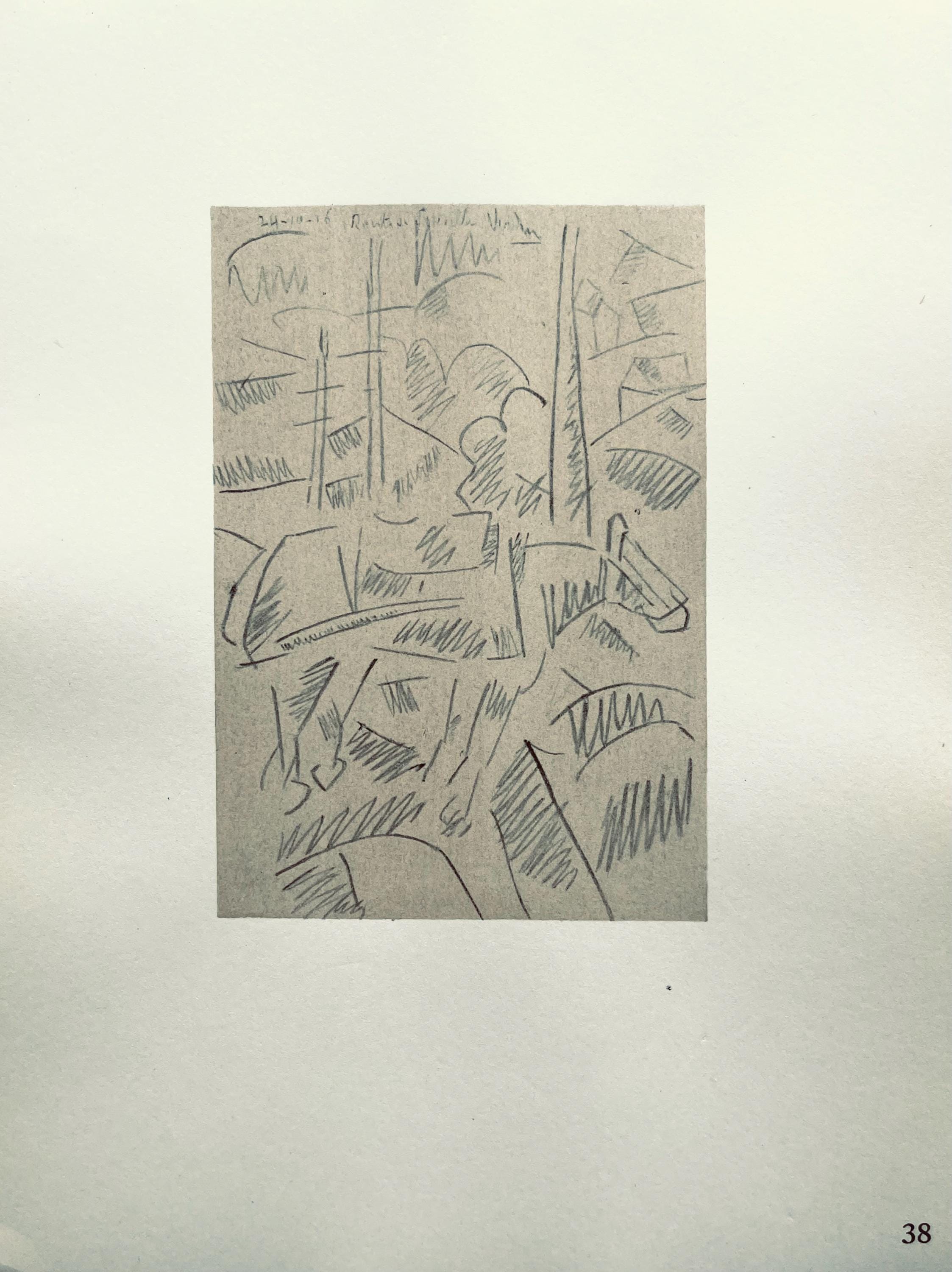 Fernand Léger, Sur La Route De Souville, Fernand Léger, Dessins de Guerre, Limited Edition Lithograph