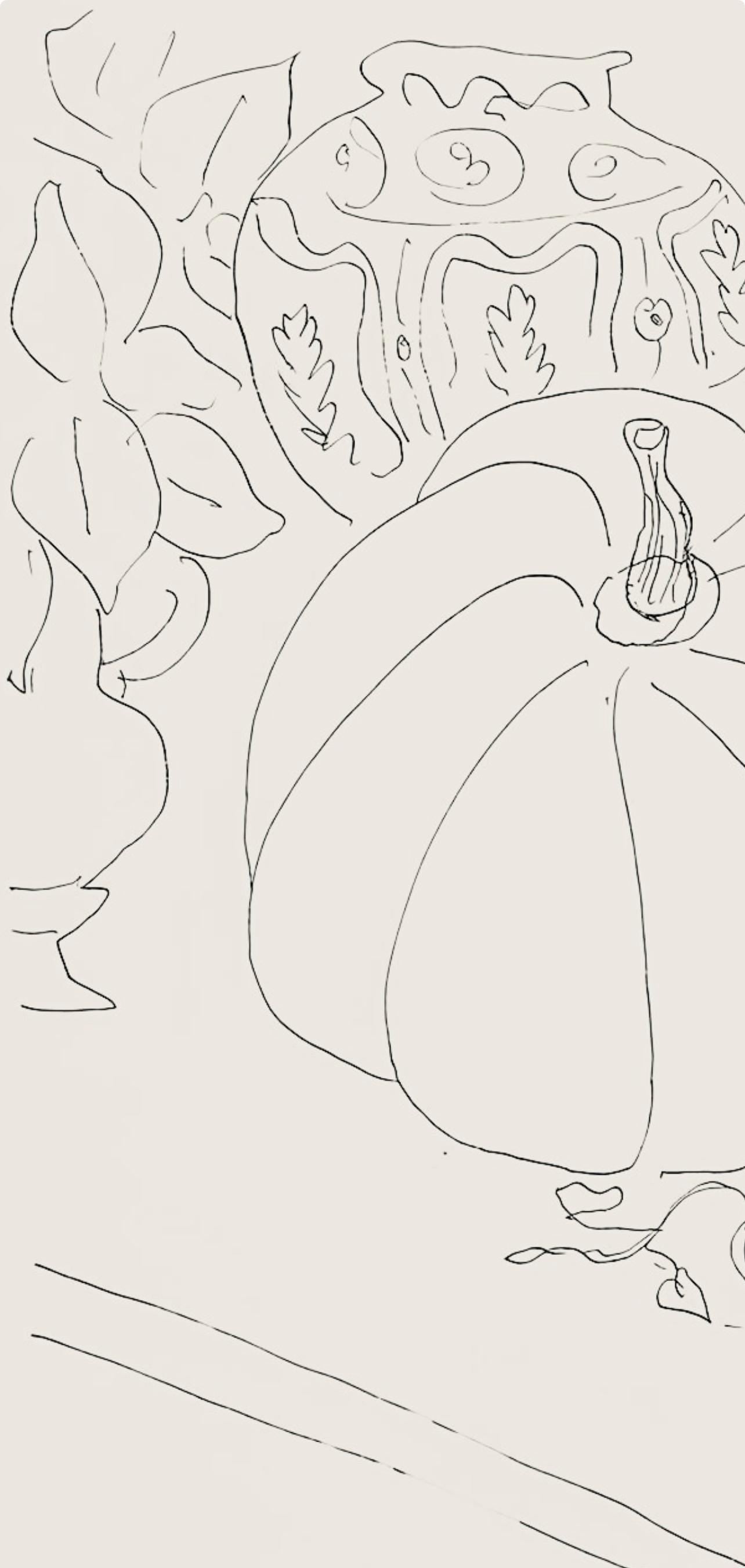 Henri Matisse, Série G, var. 5 (Duthuit 9), Henri Matisse, Dessins, Thèmes et variations, Limited Edition Lithograph