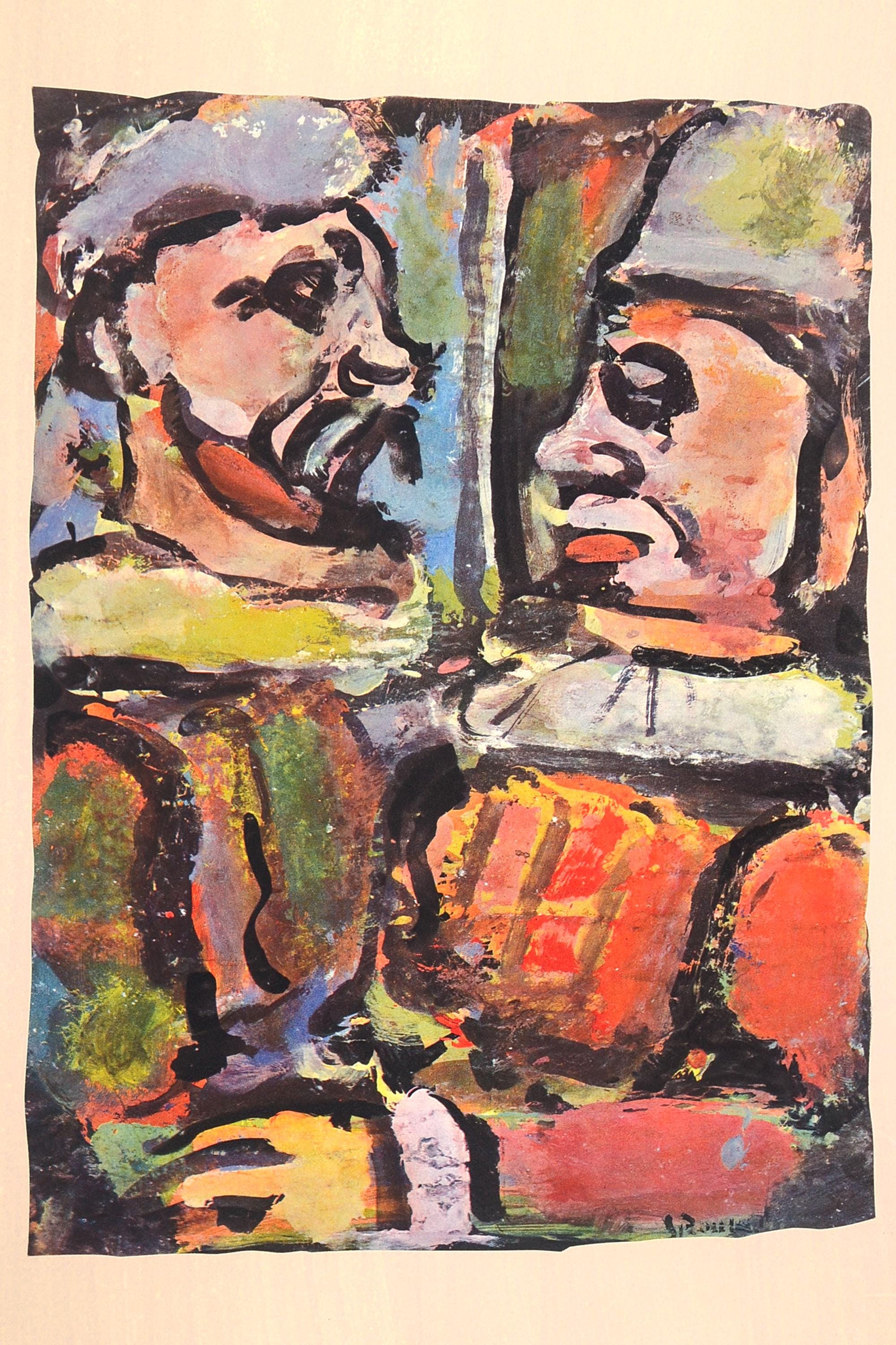 Georges Rouault, Composition, Divertissement, Limited Edition Lithograph