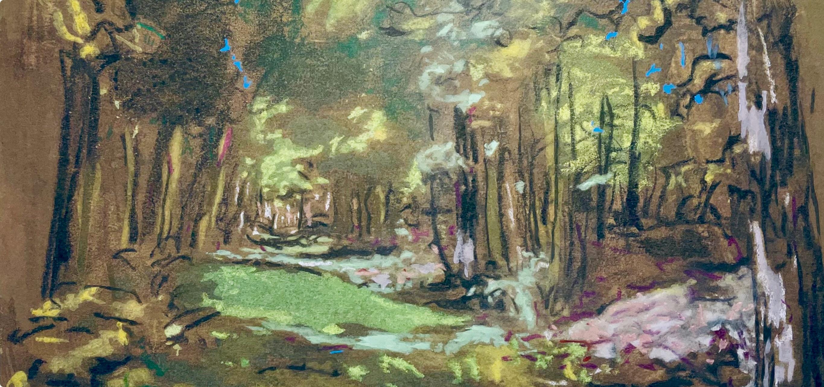 Édouard Vuillard, Composition, Vuillard, Douze Pastels, Limited Edition Lithograph