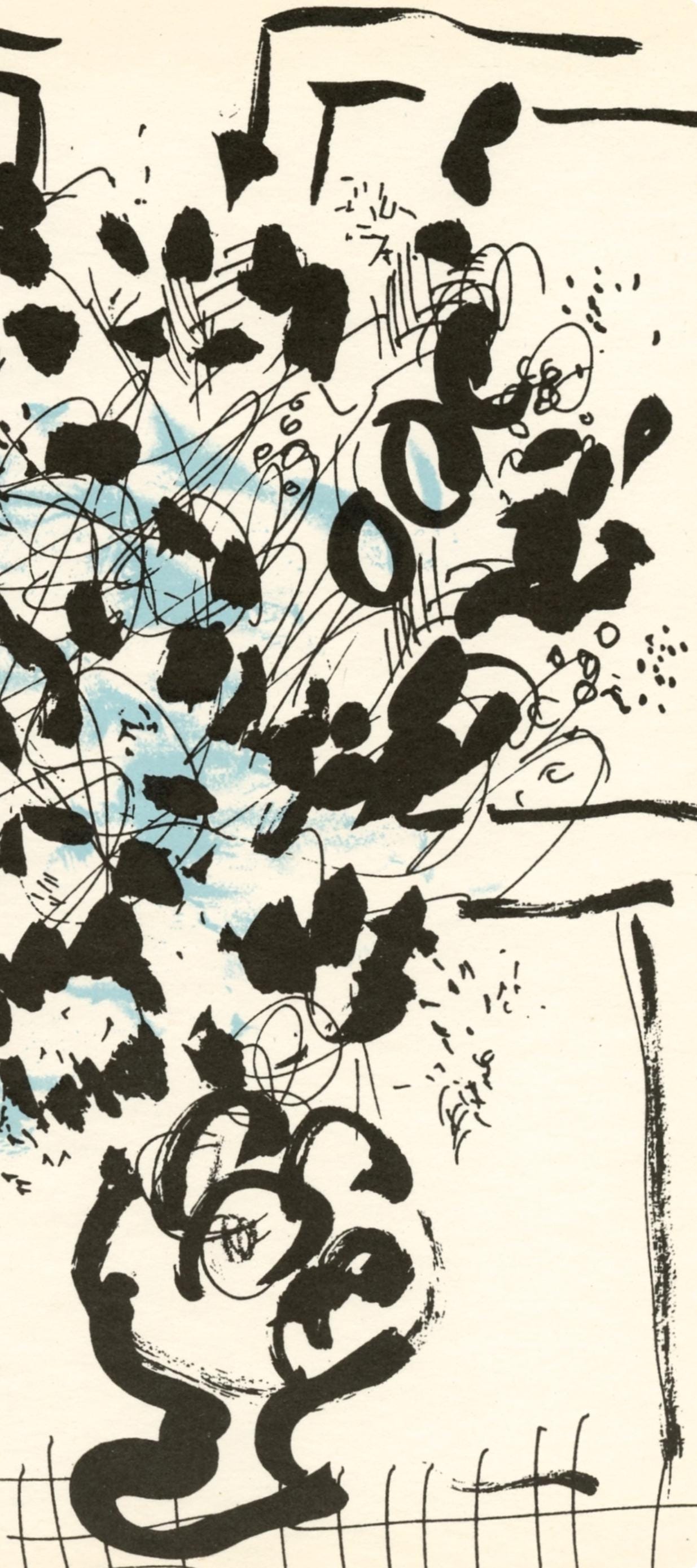Marc Chagall, Composition (Mourlot 192-207; Cramer 34), Limited Edition Lithograph