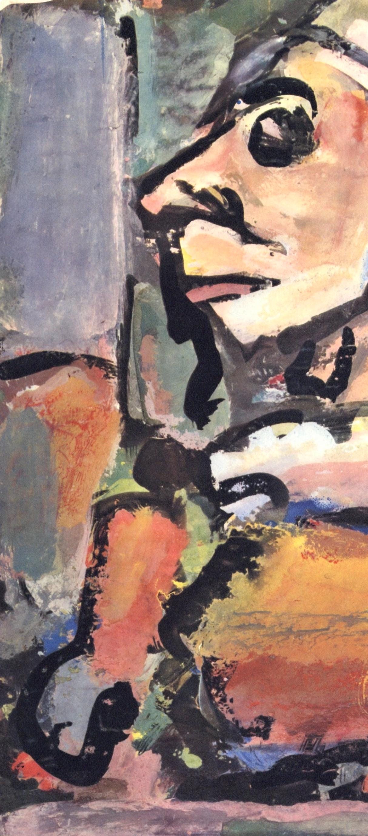 Georges Rouault, Composition, Divertissement, Limited Edition Lithograph