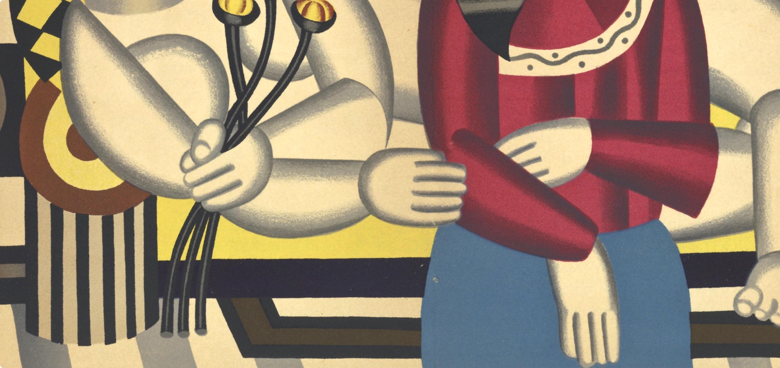 Fernand Léger, Composition, Mon ami Léger, Limited Edition Lithograph