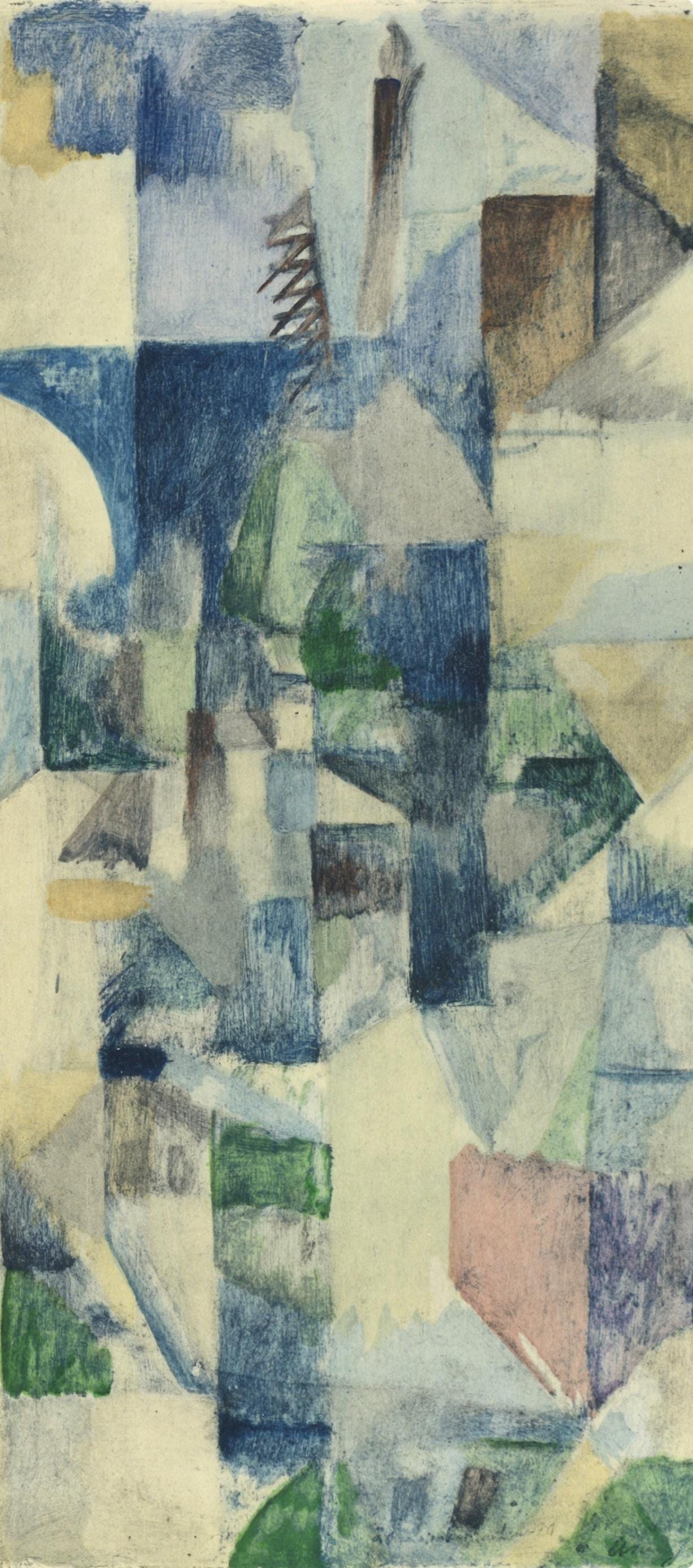 Robert Delaunay, La fenetre No. 2, XXe siècle, Limited Edition Lithograph