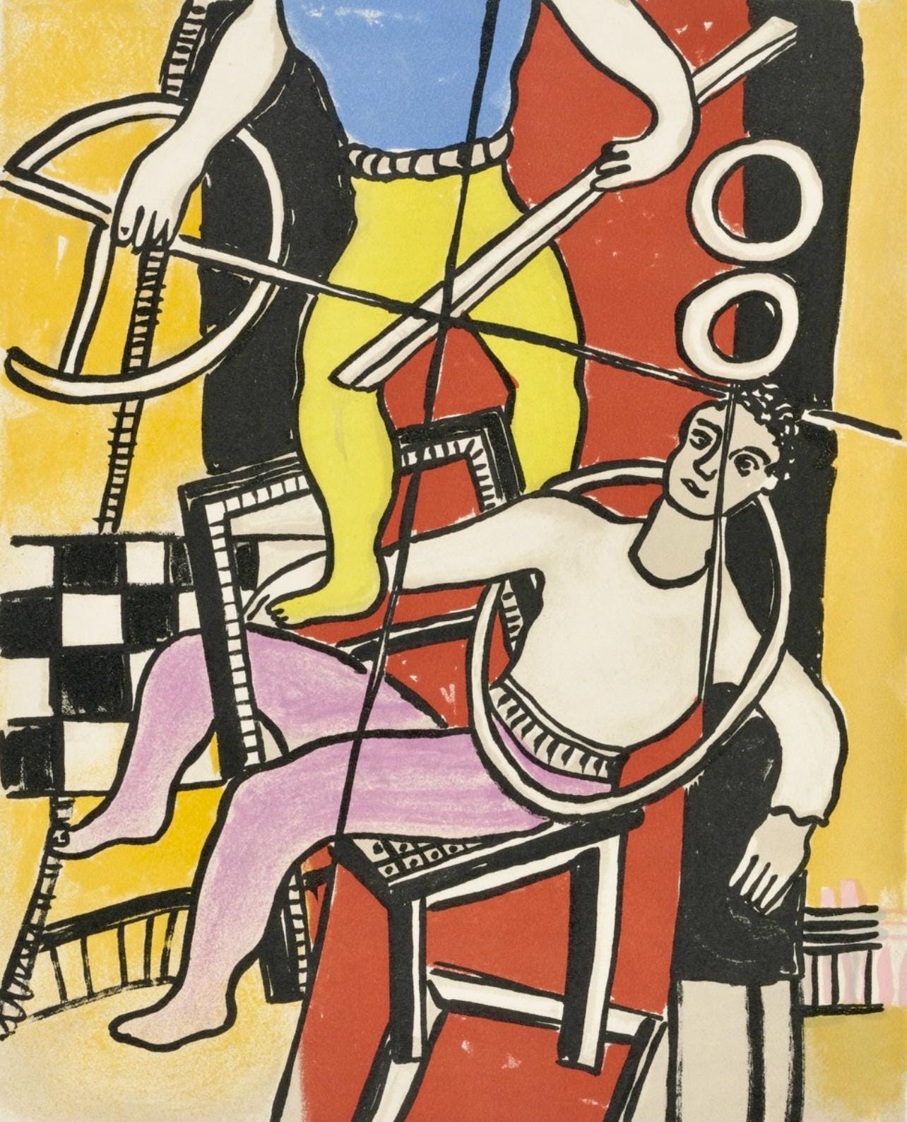 Fernand Léger, Composition, Cirque, Lithographies Originales, Limited Edition Lithograph