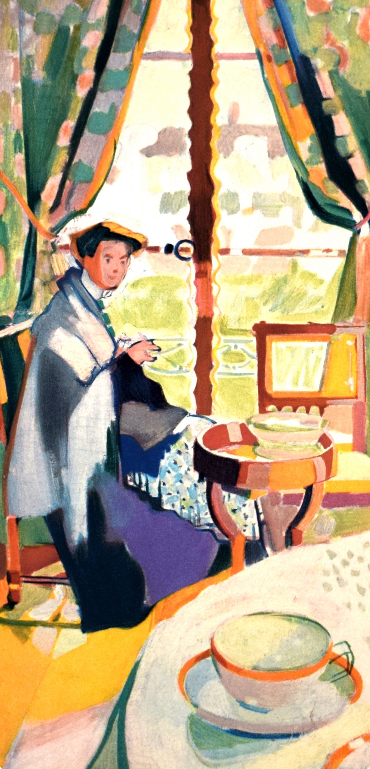 Maurice Marinot, Intérieur, Fauves, Collection Pierre Lévy, Limited Edition Lithograph