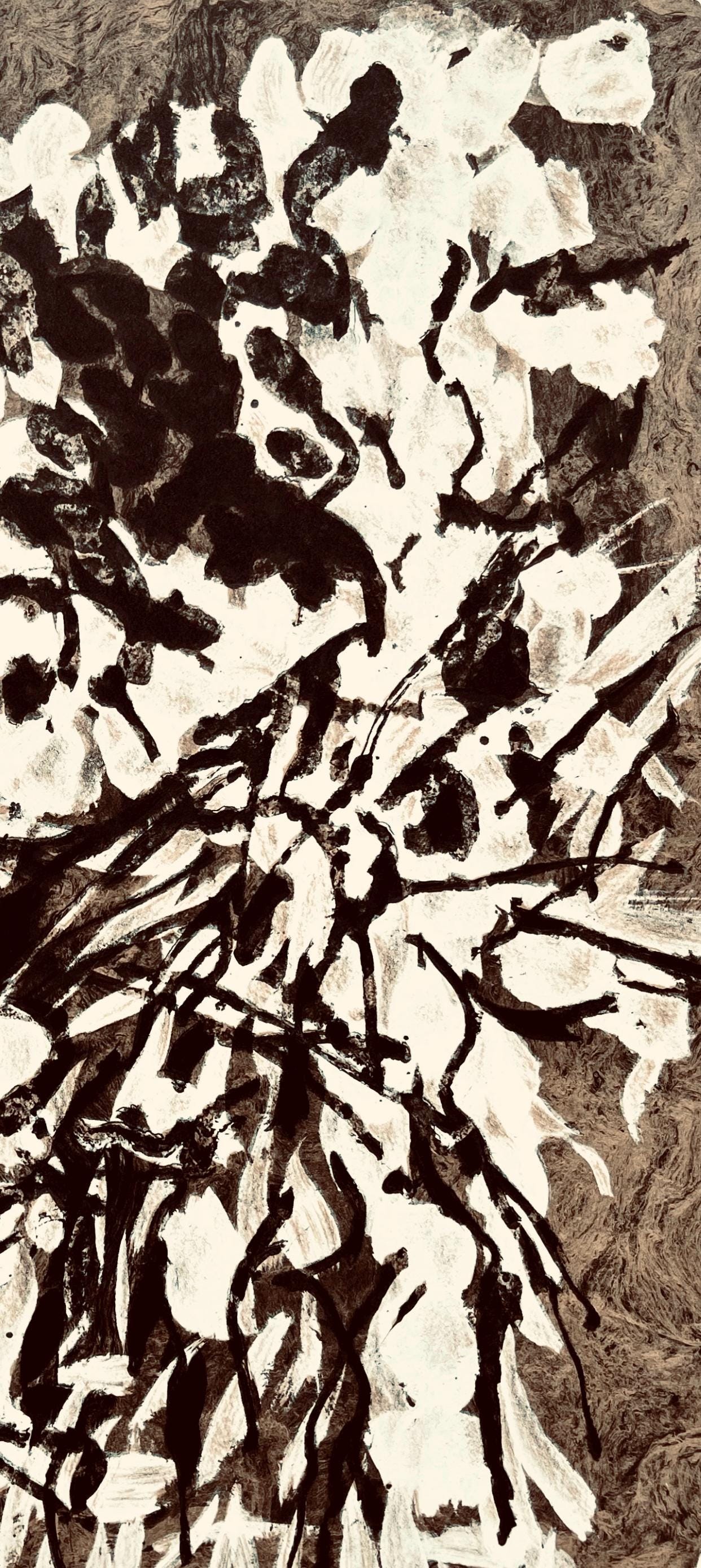 Jean-Paul Riopelle, Composition, Derrière le miroir, Limited Edition Lithograph