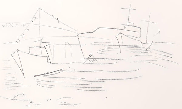 Raoul Dufy, Composition, Les Côtes Normandes, Limited Edition Lithograph