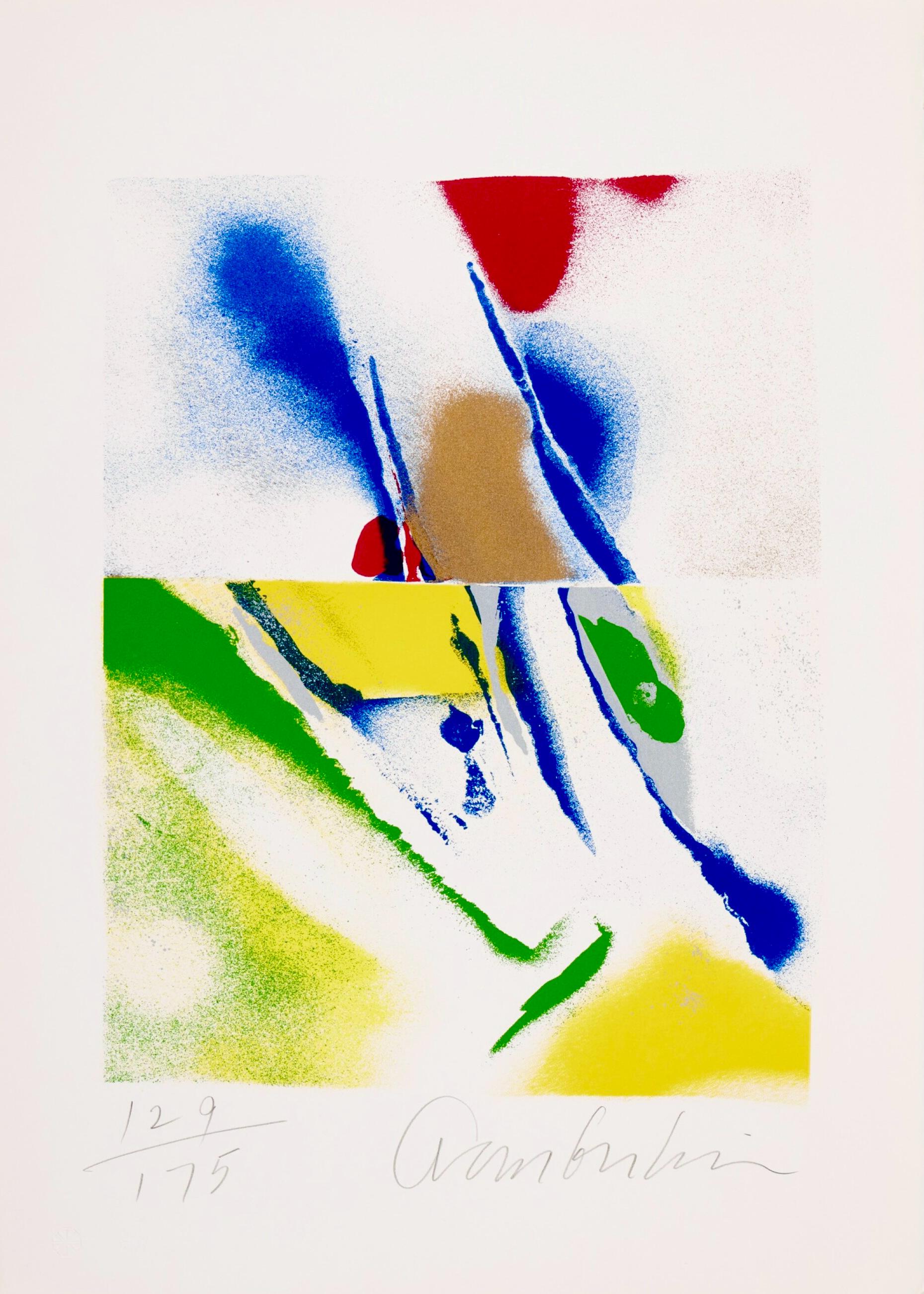 John Chamberlain, Flashback IV, Limited Edition Lithograph