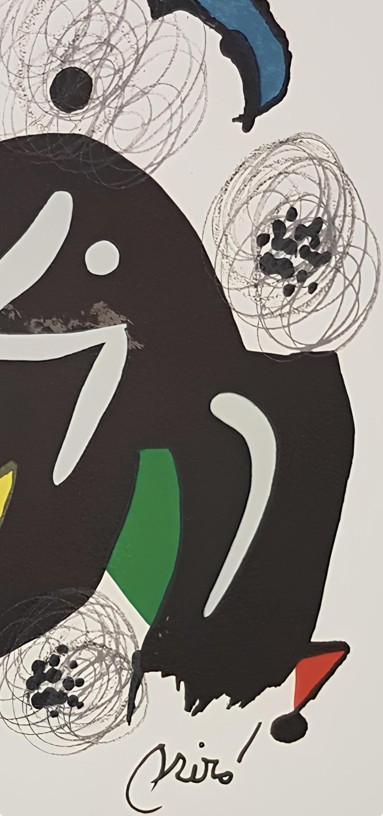 Joan Miró, Composition (Mourlot 1212-1225; Cramer 248), La mélodie acide, Limited Edition Lithograph