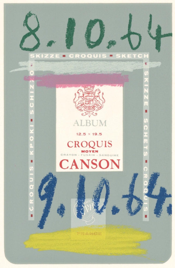 Pablo Picasso, Composition, Le Goût du Bonheur (Cramer 148; Bloch 2013), Limited Edition Mixed Media Lithograph