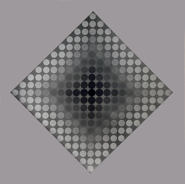 Victor Vasarely, Composition, CTA 102, Limited Edition Héliogravure