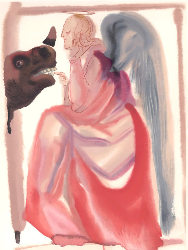 Salvador Dali, Church and Empire (Michler/Löpsinger 1039-1138; Field 189-200), La Divine Comédie, Limited Edition Woodcut